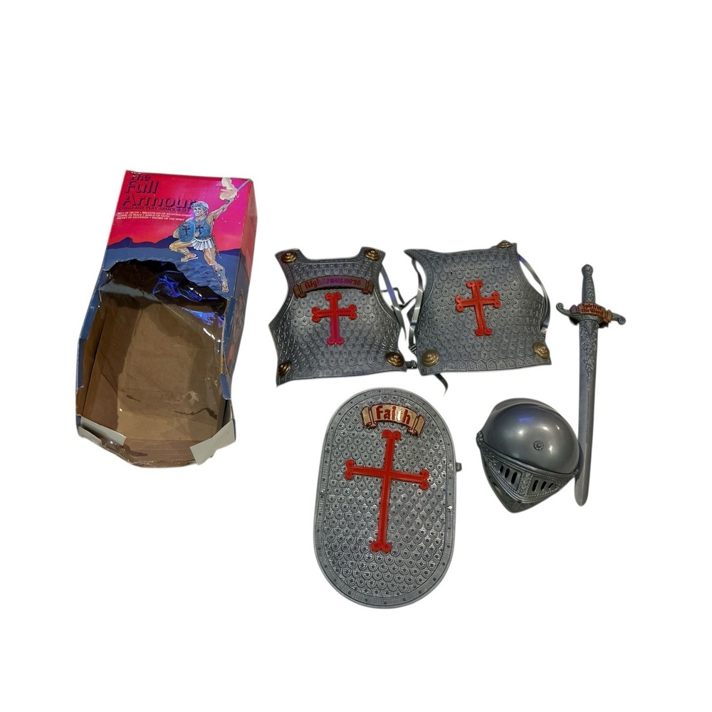 The Full Armor of God Christian Character Child-Size‎ Costume 1984 Rainfall